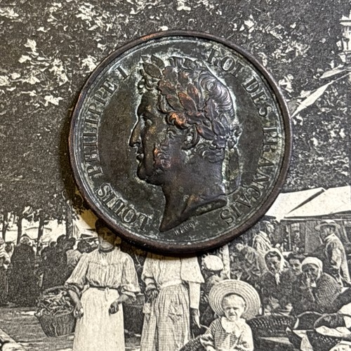 Ancienne médaille jeton louis - médaille,