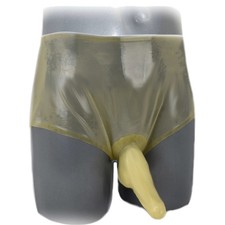 Grands pantalons en latex avec
