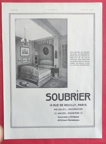 Publicité presse 1930 - , presse: