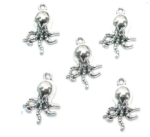 Lot charms breloques plaqué - lot, 5