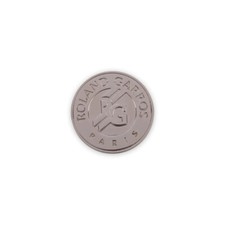 Magnet Métal Gris Roland-Garros - Tennis 2025 OFFICIEL