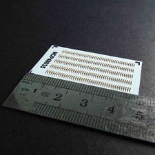 M2 Browning calibre .50 mitrailleuse munitions ceintures décalcomanies 3D éch...