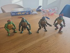 Vintage lot de 4 figurine tortue ninja