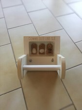 DEROULEUR DE PAPIER WC BOIS