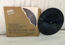 MUSIQUE. RARE 33 TRS DISQUE SOUPLE. GRAND JEU 3 SUISSES. DES BIJOUX PRECIEUX.