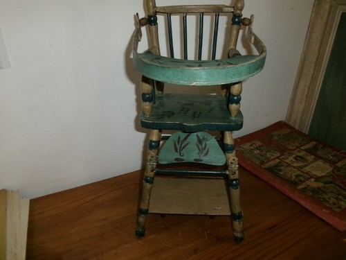 Ancienne chaise haute - ancienne,