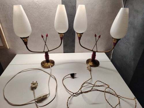 Paire lampes poser - de,