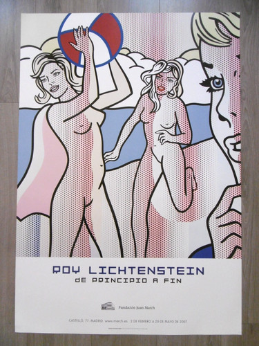 Lichtenstein roy affiche - lichtenstein,