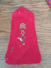 Insigne Tissu Cousu Cannetille