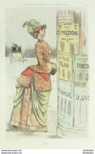 Gravure Mode Boutet (pointe