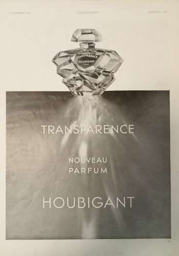 Affiche parfum houbigant - parfum-,
