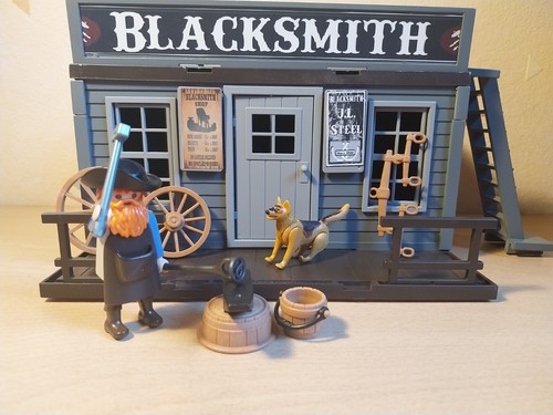 Playmobil western forgeron