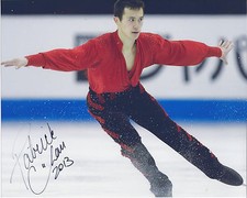 PATRICK CHAN figure skating signed 8x10 Photo CANADA Olympics FREE SHIP COA