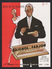 publicité 1956 crayon stylo