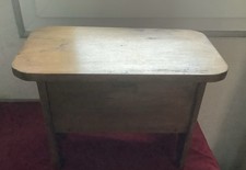 Joli Banc ,coffre à cirage