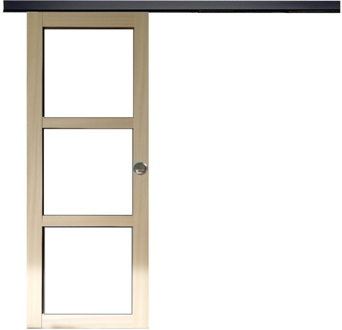 Porte coulissante bois ayous - porte,