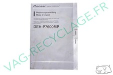 ♻️Notice autoradio Pioneer