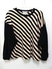 Vintage, Pull Sweat SONIA RYKIEL, rayé, Taille unique, TBE