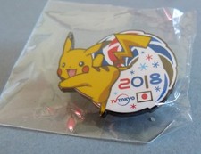 RARE PIN'S PYEONGCHANG 2018 JEUX OLYMPIQUES TOKYO TV POKEMON NINTENDO PIKACHU