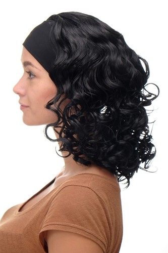 Perruque pour femme bandeau - pour,