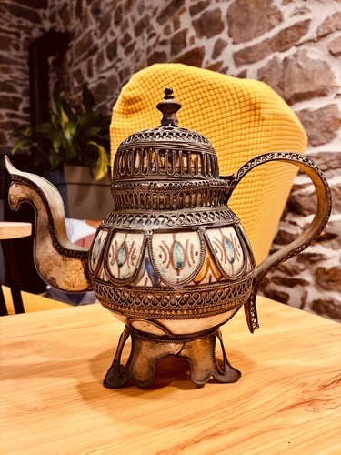 Superbe théière marocaine - superbe,