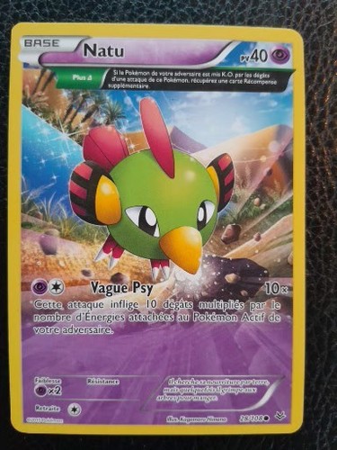 Carte pokemon française natu - carte,