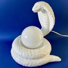 Lampe serpent cobra vintage