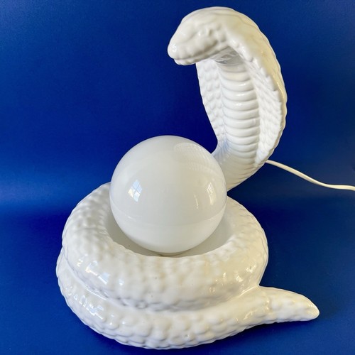 Lampe serpent cobra vintage - lampe,
