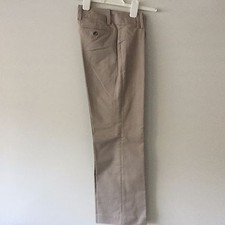 Banana Republic Bootleg Cut Dress Pants, Size 2P, Taupe, 98% Cotton 2% Spandex