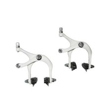 Etrier frein route/fixie blanc pour roue 700 (paire) - Accessoire Vélo
