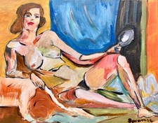 Superbe Nu féminin cubiste