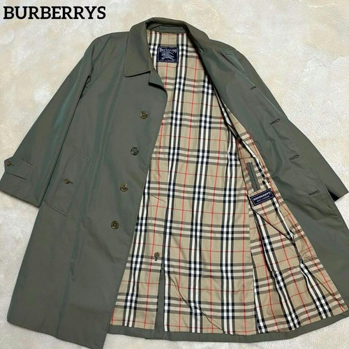 Trench coat burberrys vert - trench-coat,