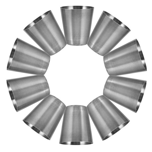 Pcs gobelet inox camping - 10,