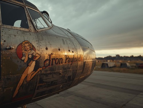 Photo nose art wwii - 15×20,