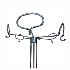 Porte-Manteau Métal Chromé Vintage Valenti Lumière Design Isao Hosoe Années '70