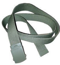 Ceinture En Toile Coton Vert