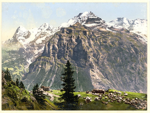 Berner oberland mürren - berner, oberland.