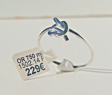 Bague neuve or blanc 18 carats