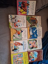Lot 9 Livres Bibliothèque