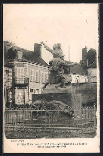 Cpa amand puisaye - cpa, st-amand-en-puisaye