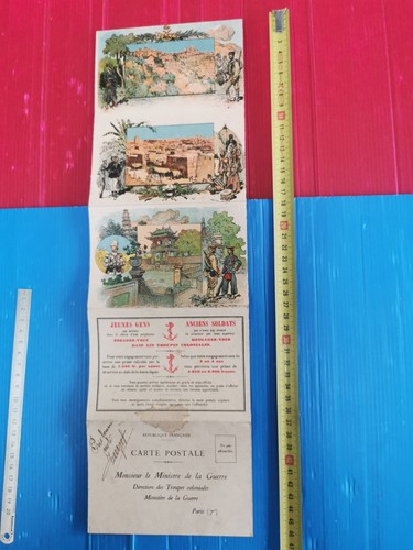 Cartes postales troupes