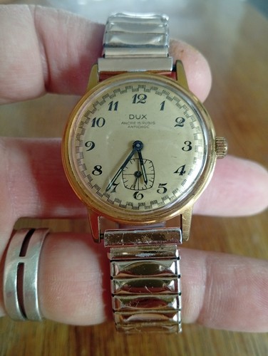Montre mécanique dux ancré - mécanique,
