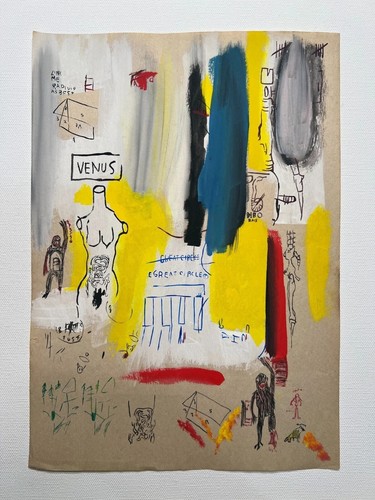 Jean michel basquiat - basquiat, dessin