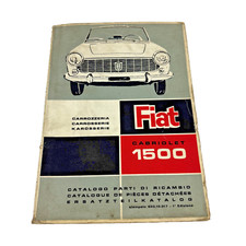 Fiat 1500 Cabriolet Catalogue