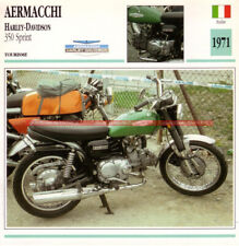 AERMACCHI HARLEY-DAVIDSON 350 Sprint 1971 : Fiche Moto #001485