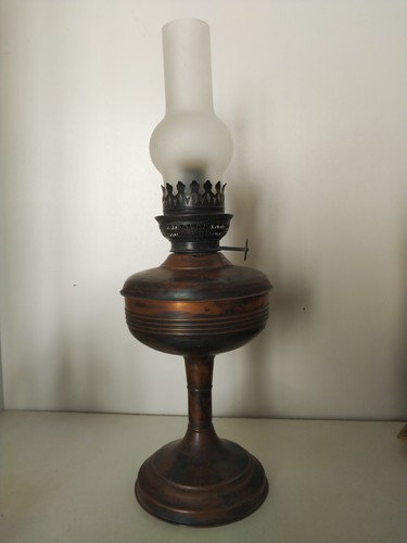 Ancienne lampe huile en - ancienne,