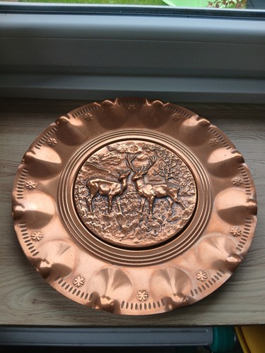 Ancienne assiette décorative - ancienne,