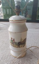 Ancienne Lampe En Porcelaine