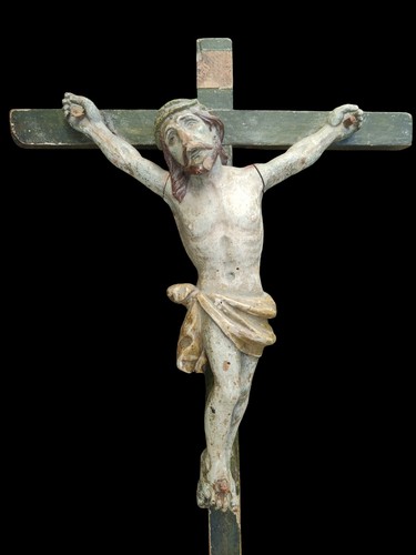 Christ croix bois - en, en