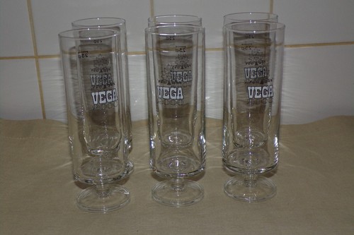 Verre bière vega2000 lot 6 - bière,